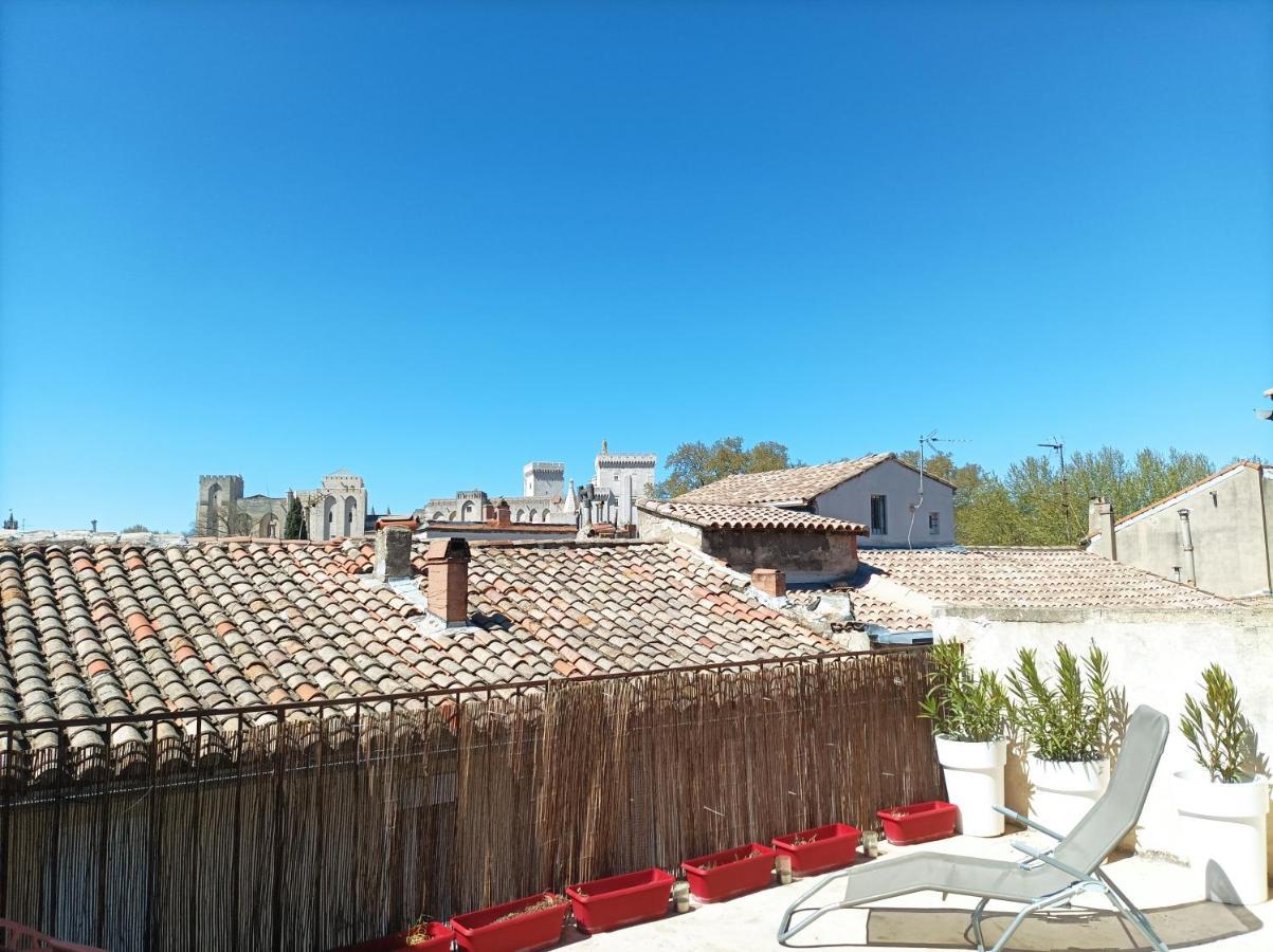 Maison Intra Muros, Terrasses Avec Vue Jaccuzzi Et Garage Avignon Eksteriør bilde